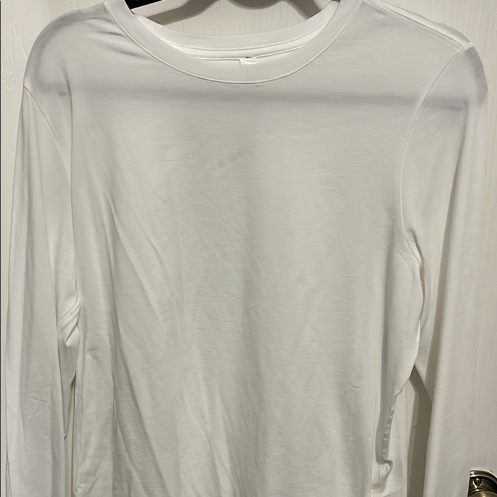 White Lululemon long sleeve